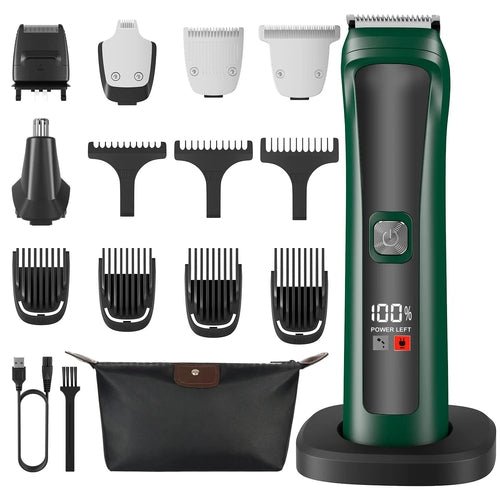 5 in 1 Hair Clipper Sets Pro Hair Trimmer Hair Cutting Machine for Man - Anna's Shop