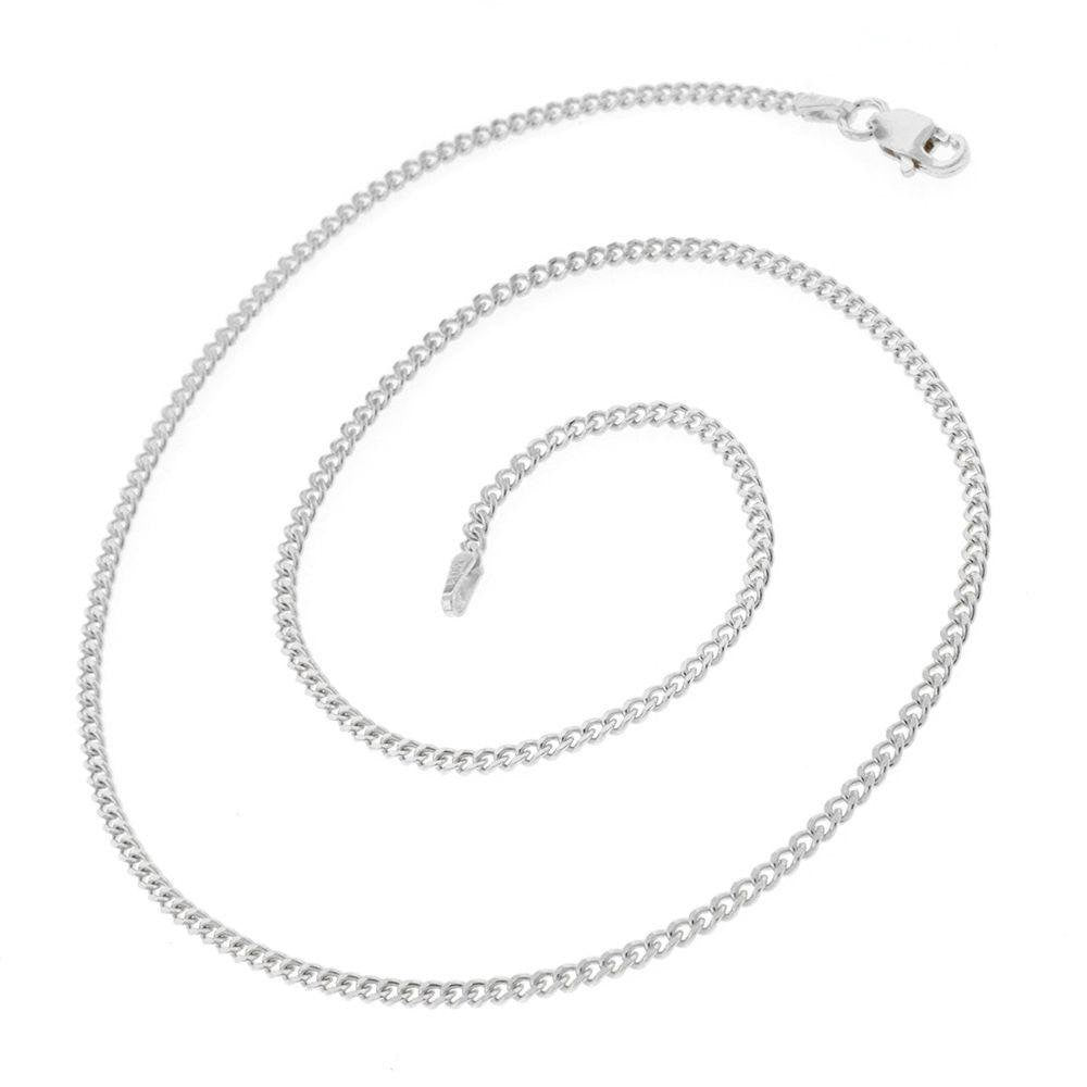 925 Sterling Silver 2MM Cuban Chain - Anna's Shop