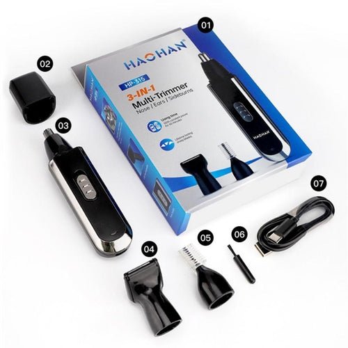 Adjustable Electric Hair Cutting With Lcd Hair Clipper Electric Shaver - Anna's Shop