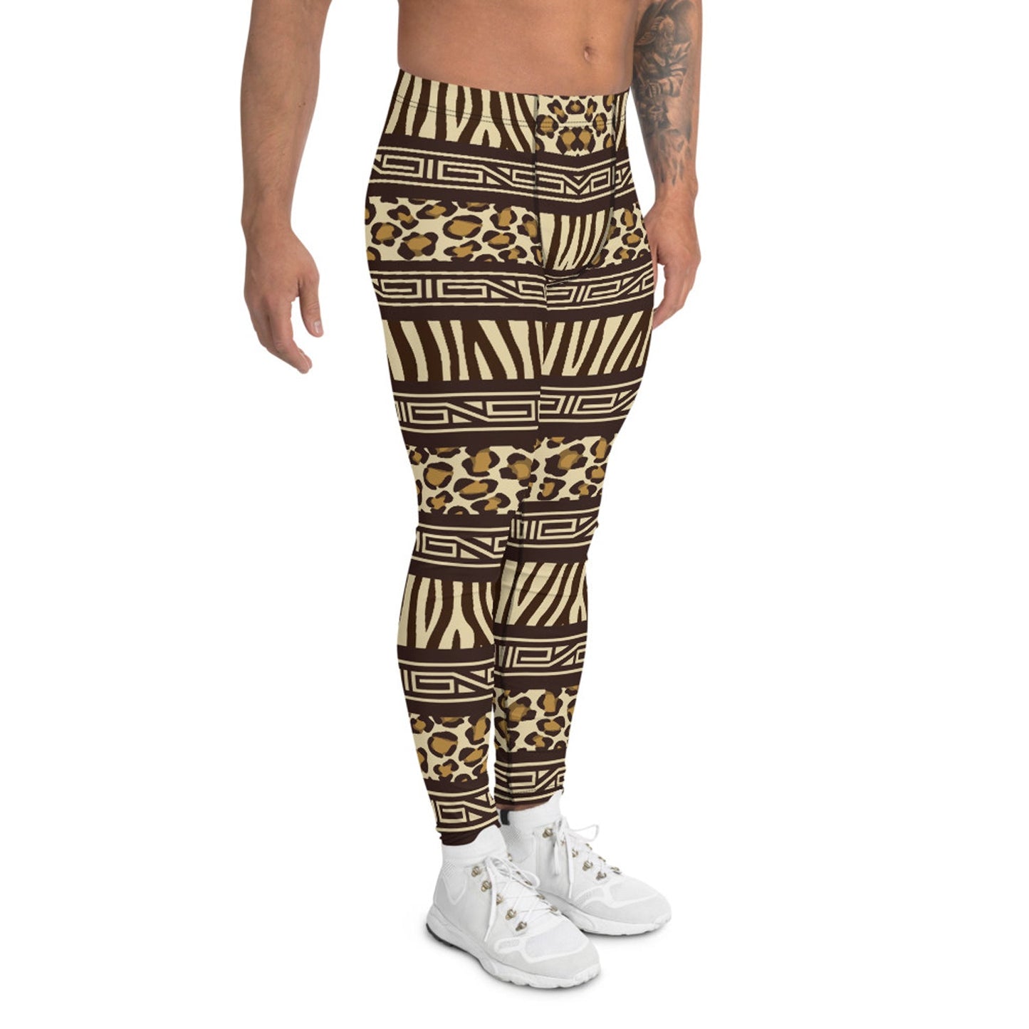 African Safari Leggings for Men - Anna's Shop