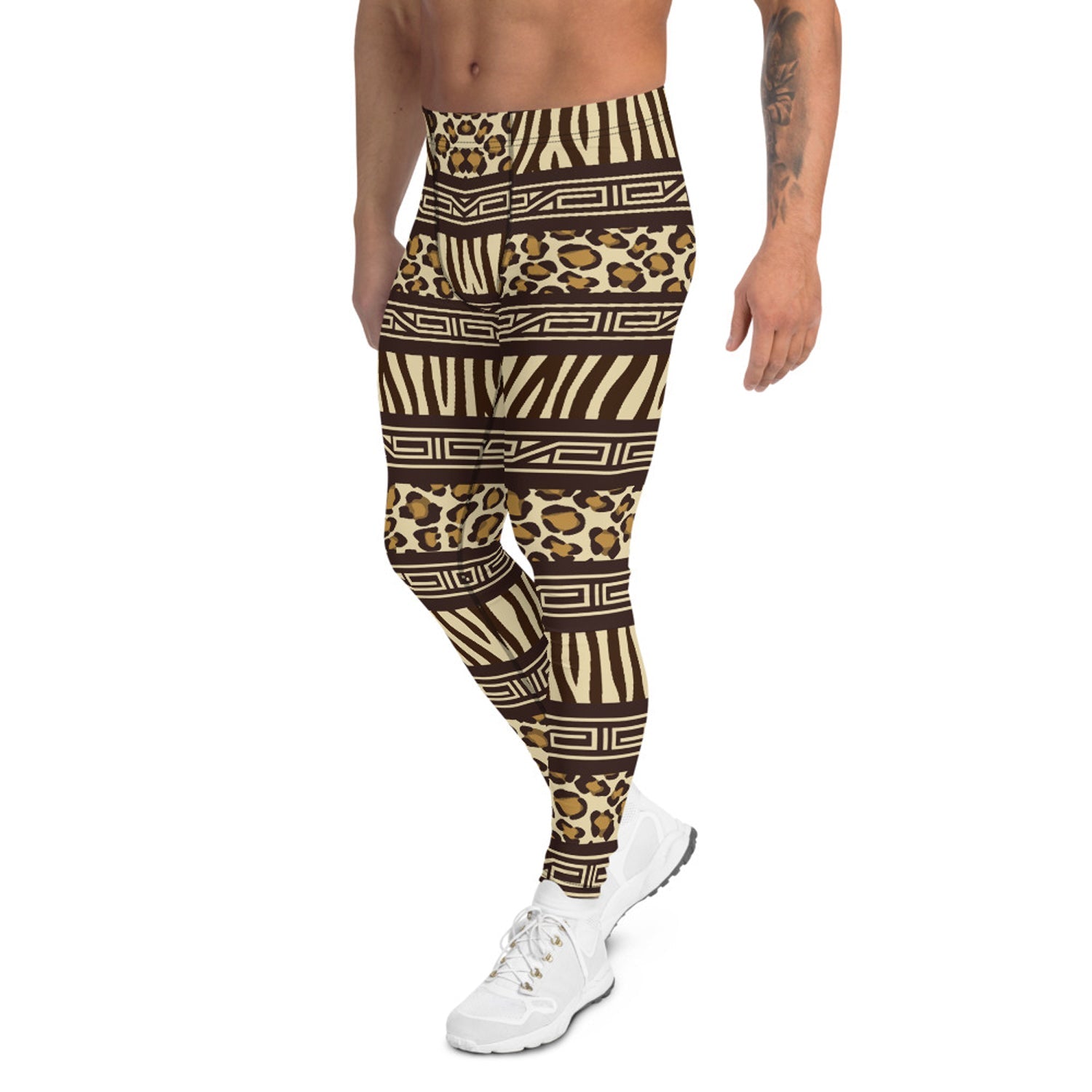 African Safari Leggings for Men - Anna's Shop