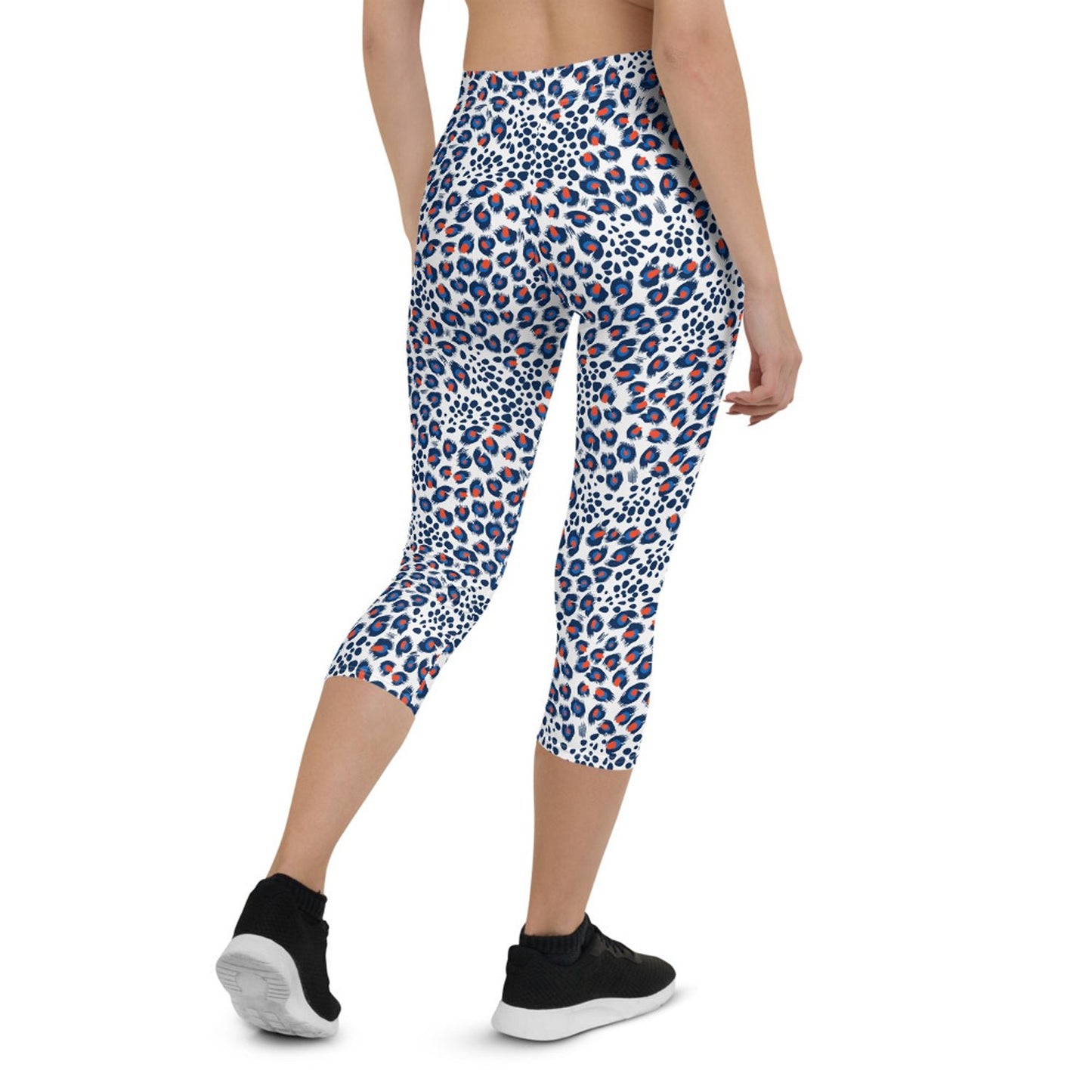 Animal Spots Capri Leggings for Women - Anna's Shop