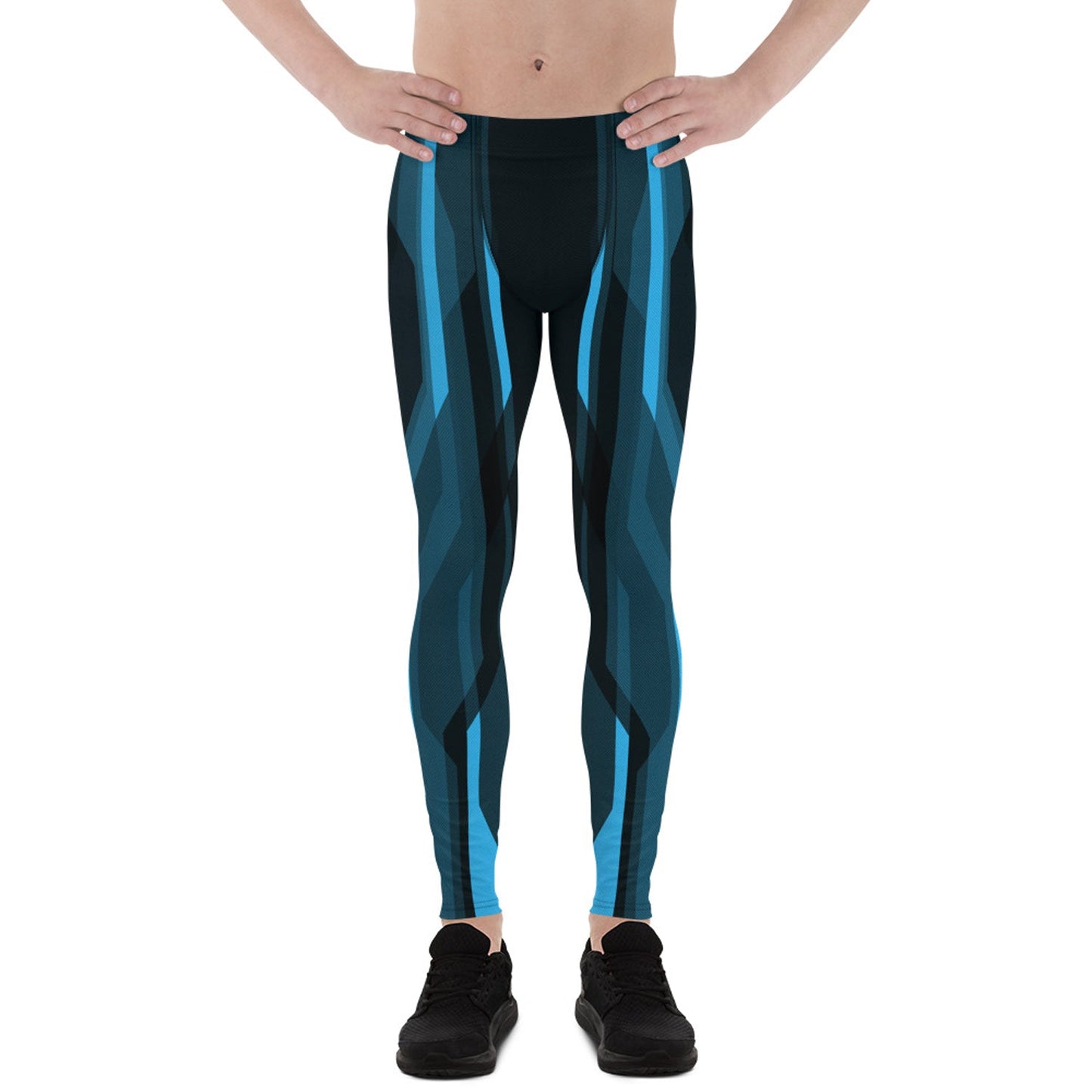 Blue Tron Inspired Leggings for Men - Anna's Shop