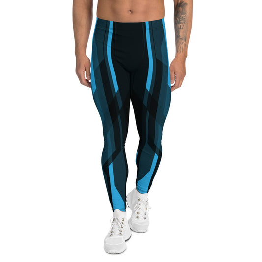 Blue Tron Inspired Leggings for Men - Anna's Shop