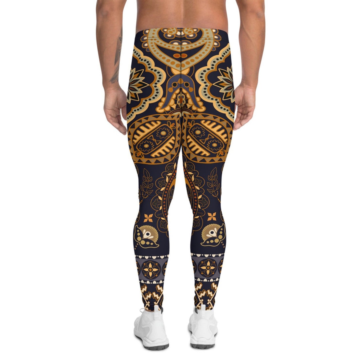 Bohemian Tribal Leggings for Men - Anna's Shop