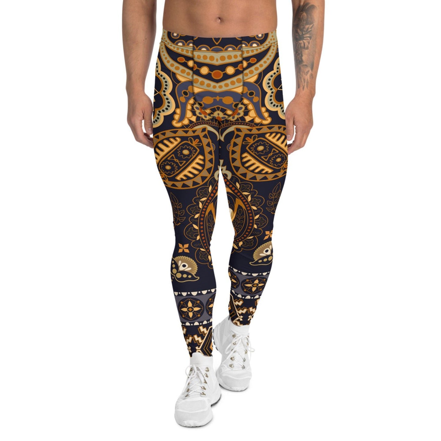 Bohemian Tribal Leggings for Men - Anna's Shop