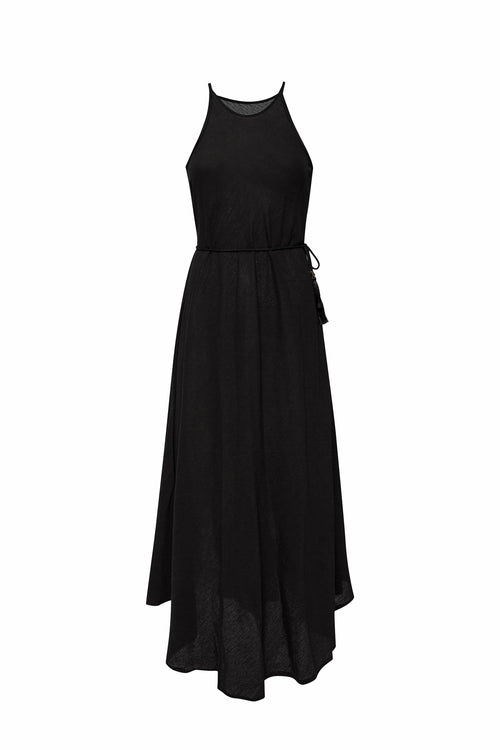 CALLIE MAXI DRESS - BLACK - Anna's Shop