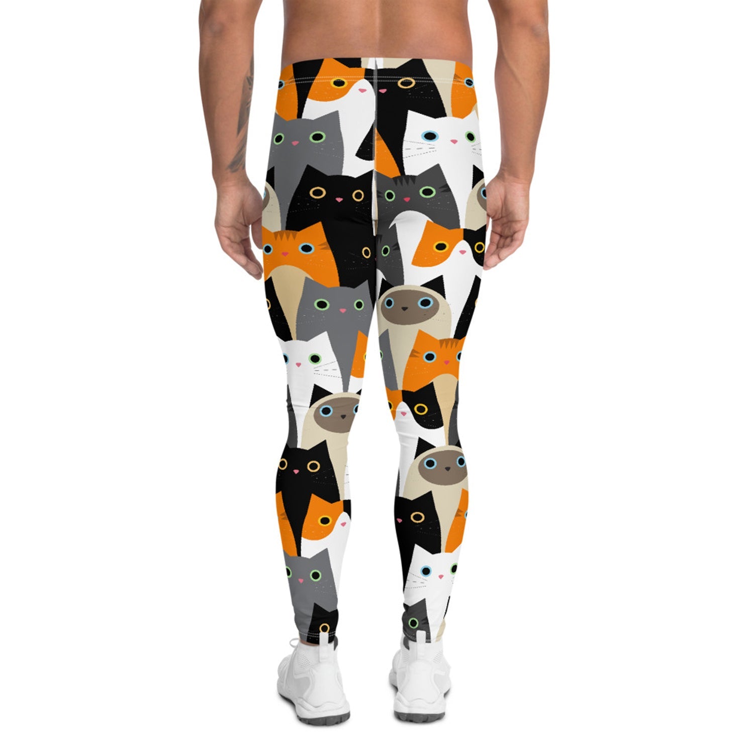 Cat Leggings for Men - Anna's Shop