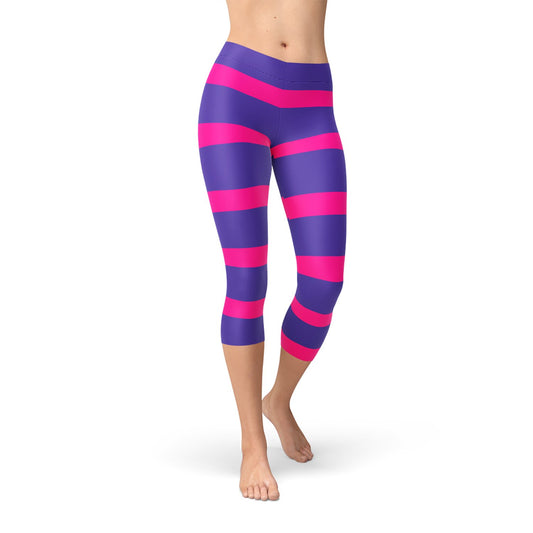 Cheshire Cat Capri Leggings - Anna's Shop