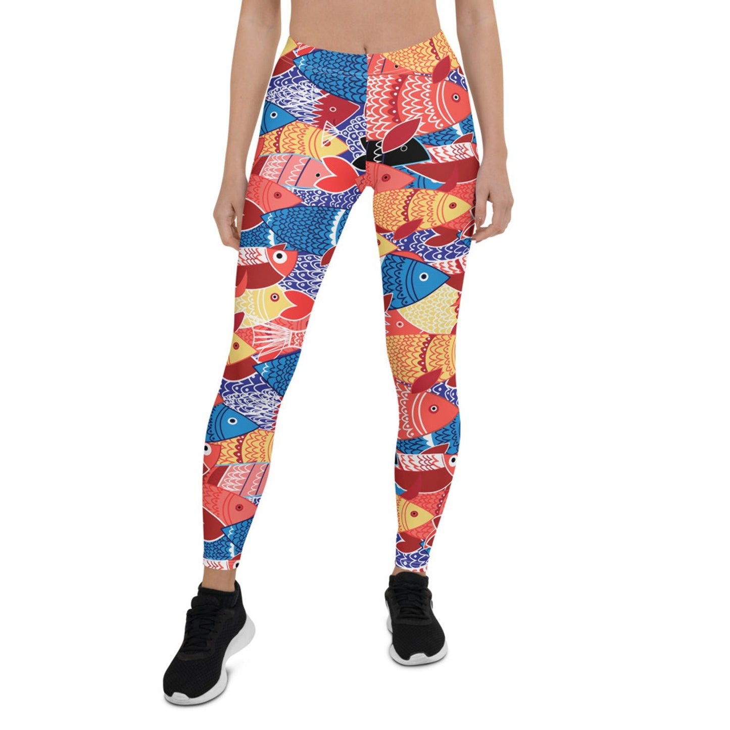 Colorful Fish Leggings for Women - Anna's Shop