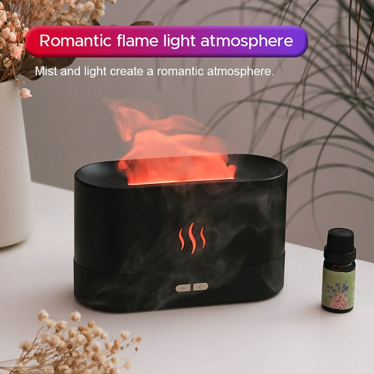 Colorful Flame Air Humidifier USB Aroma Diffuser - Anna's Shop