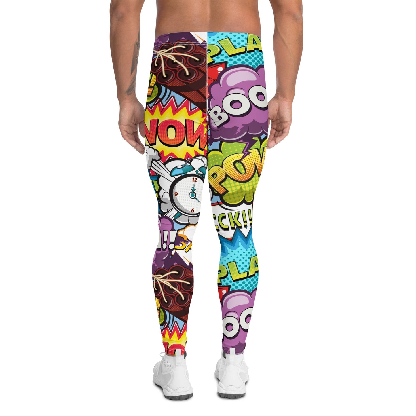 Comic Pop Art Leggings for Men - Anna's Shop