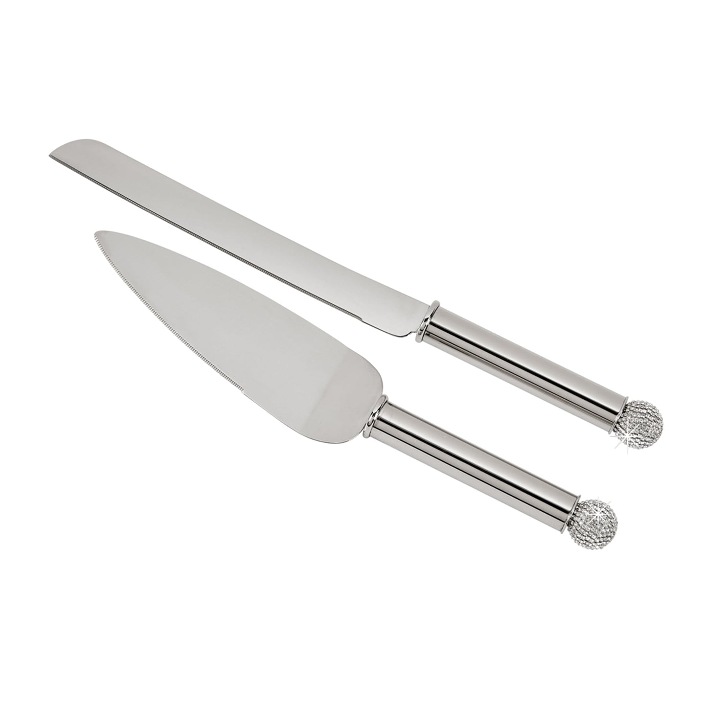 Crystal Ball Knife & Server Set - Anna's Shop