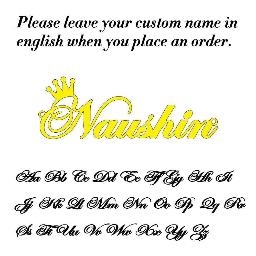 Custom Name Necklace - Sexikinis Swim - Anna's Shop