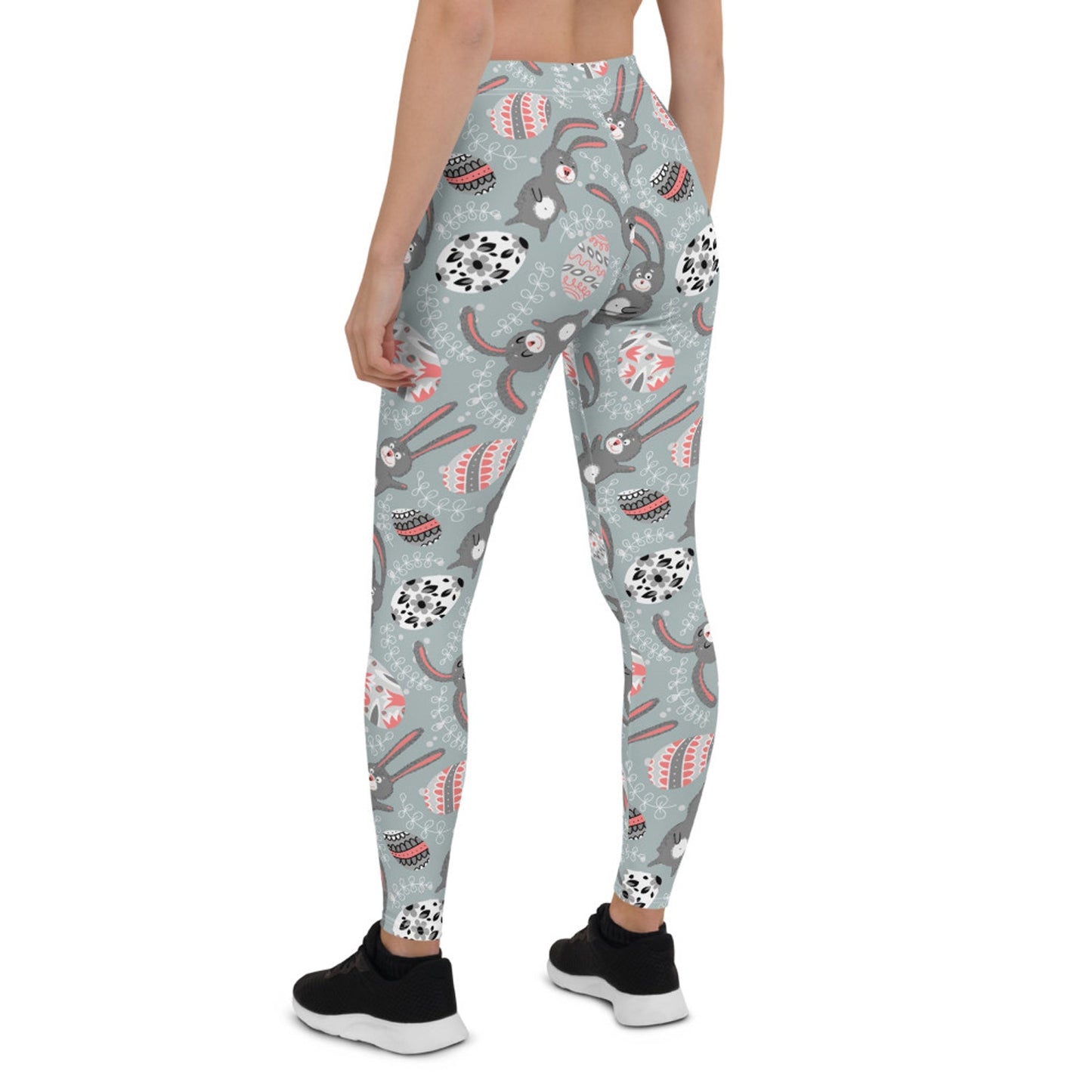 Cute Easter Bunny Leggings for Women - Anna's Shop