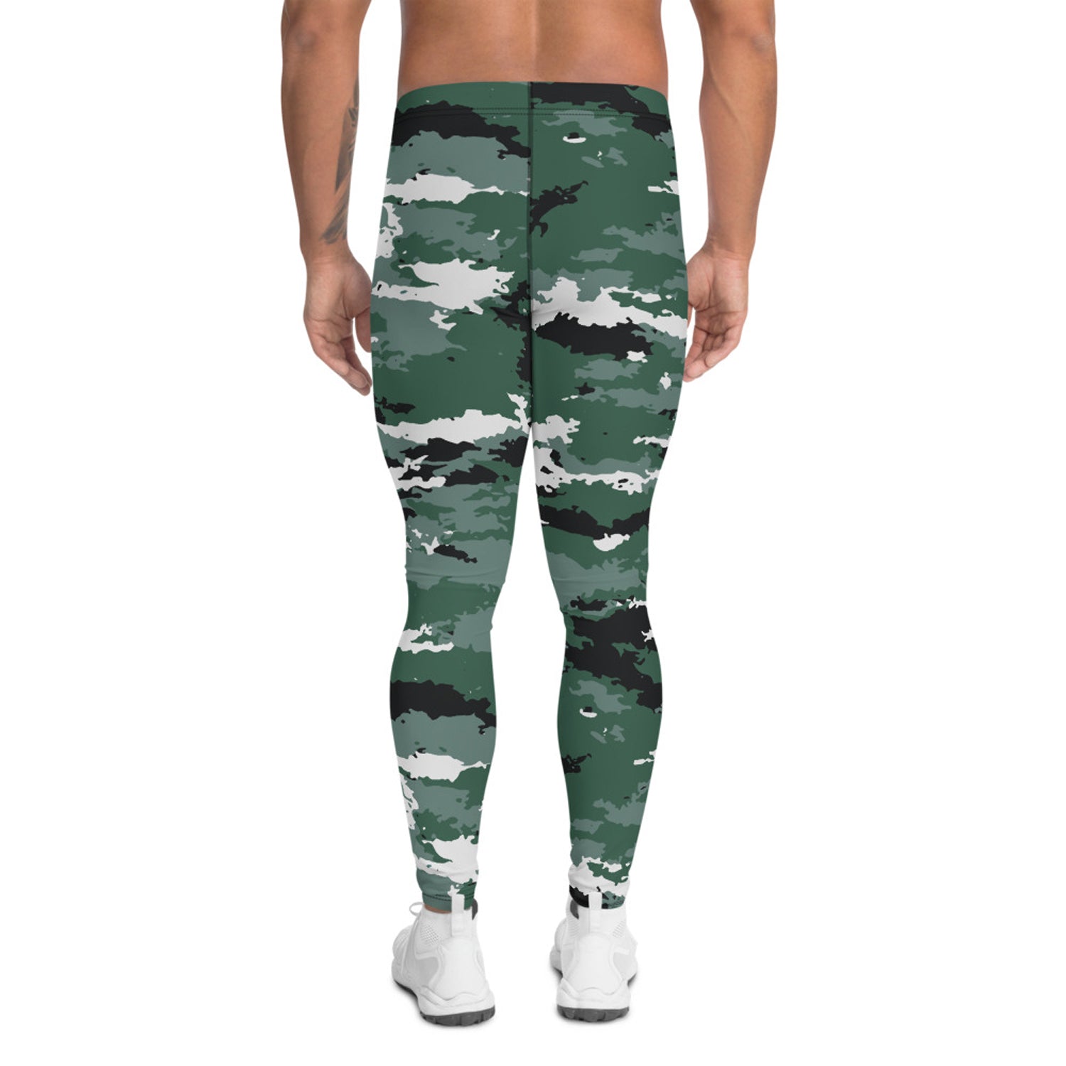 Earth Green Camo Leggings for Men - Anna's Shop