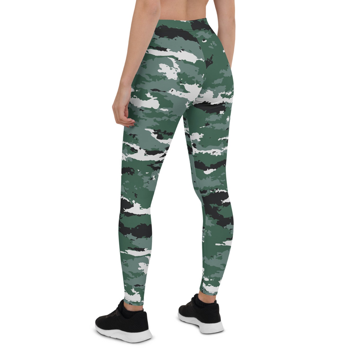 Earth Green Camo Leggings for Women - Anna's Shop