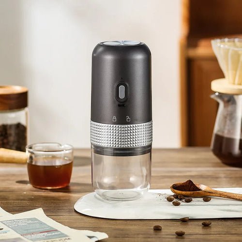 Electric Coffee Grinder USB Wireless Professional Ceramic Grinding - Anna's Shop