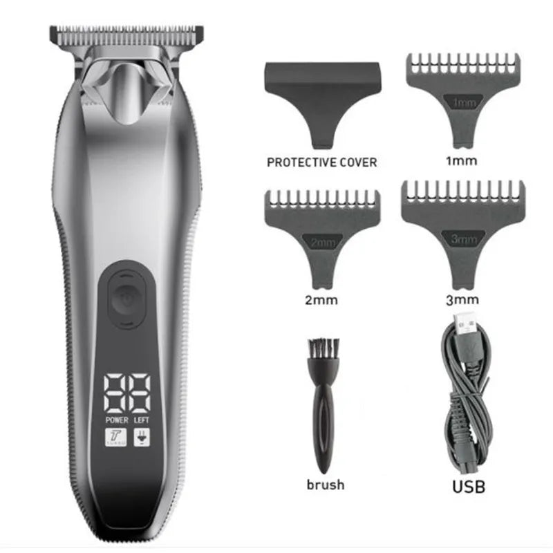 Electric Cordless Haircut Trimmer For Man Professional Hair Cutting - Anna's Shop