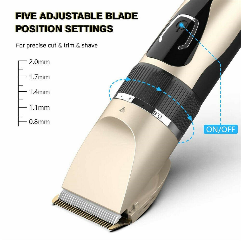 Electric Hair Clipper Men Trimmer Cutting Beard Haircut Kit - Anna's Shop