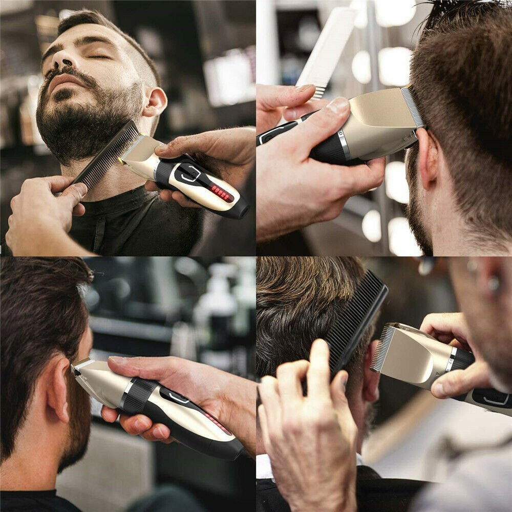 Electric Hair Clipper Men Trimmer Cutting Beard Haircut Kit - Anna's Shop