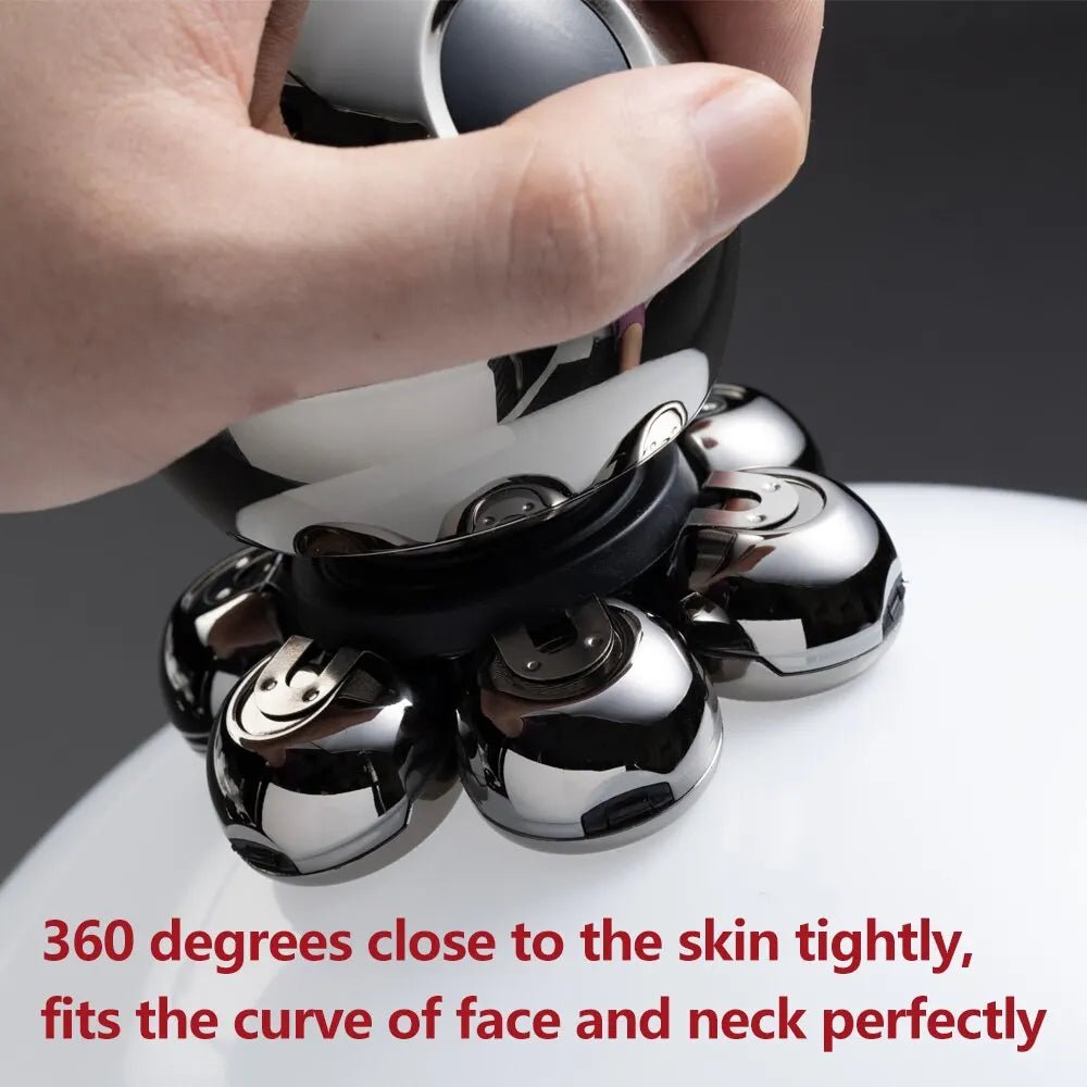 Electric Shaver 7D Floating Cutter Head Base Charging Portable Men - Anna's Shop