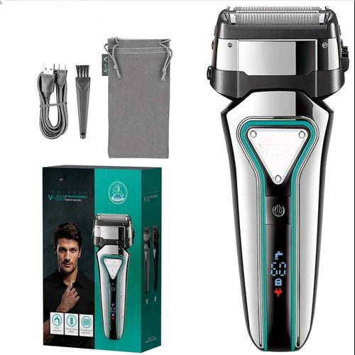 Electric Shaver Professional Razor Waterproof Beard Trimmer Floating - Anna's Shop