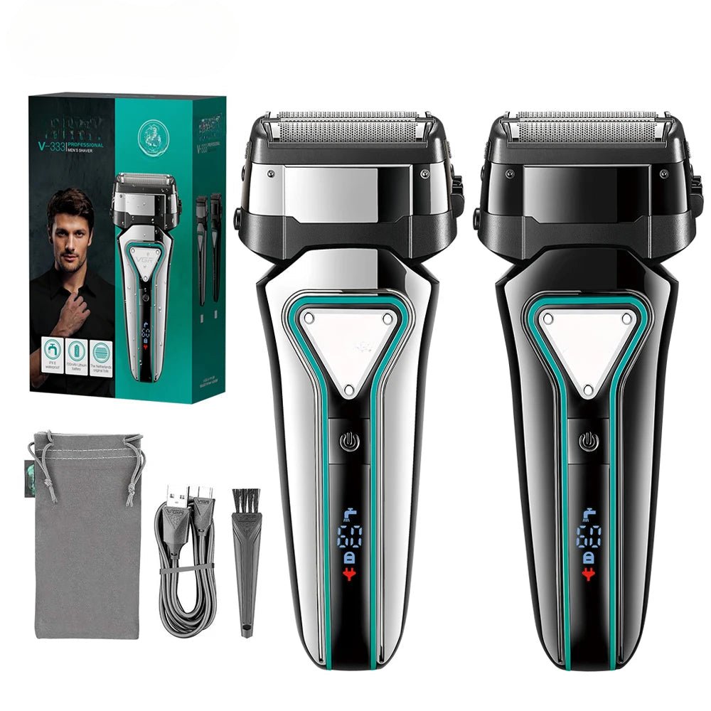 Electric Shaver Professional Razor Waterproof Beard Trimmer Floating - Anna's Shop