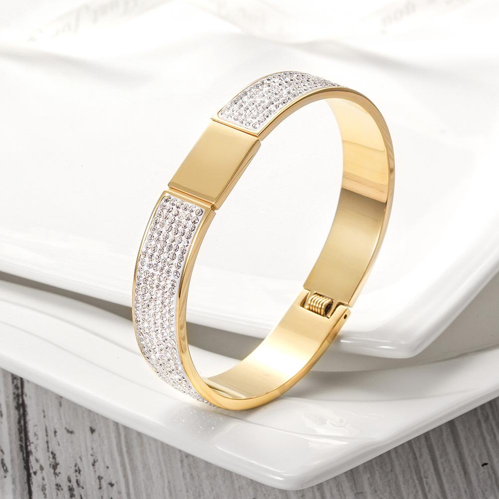 FLAWLESS PAVÉ BANGLE - Anna's Shop