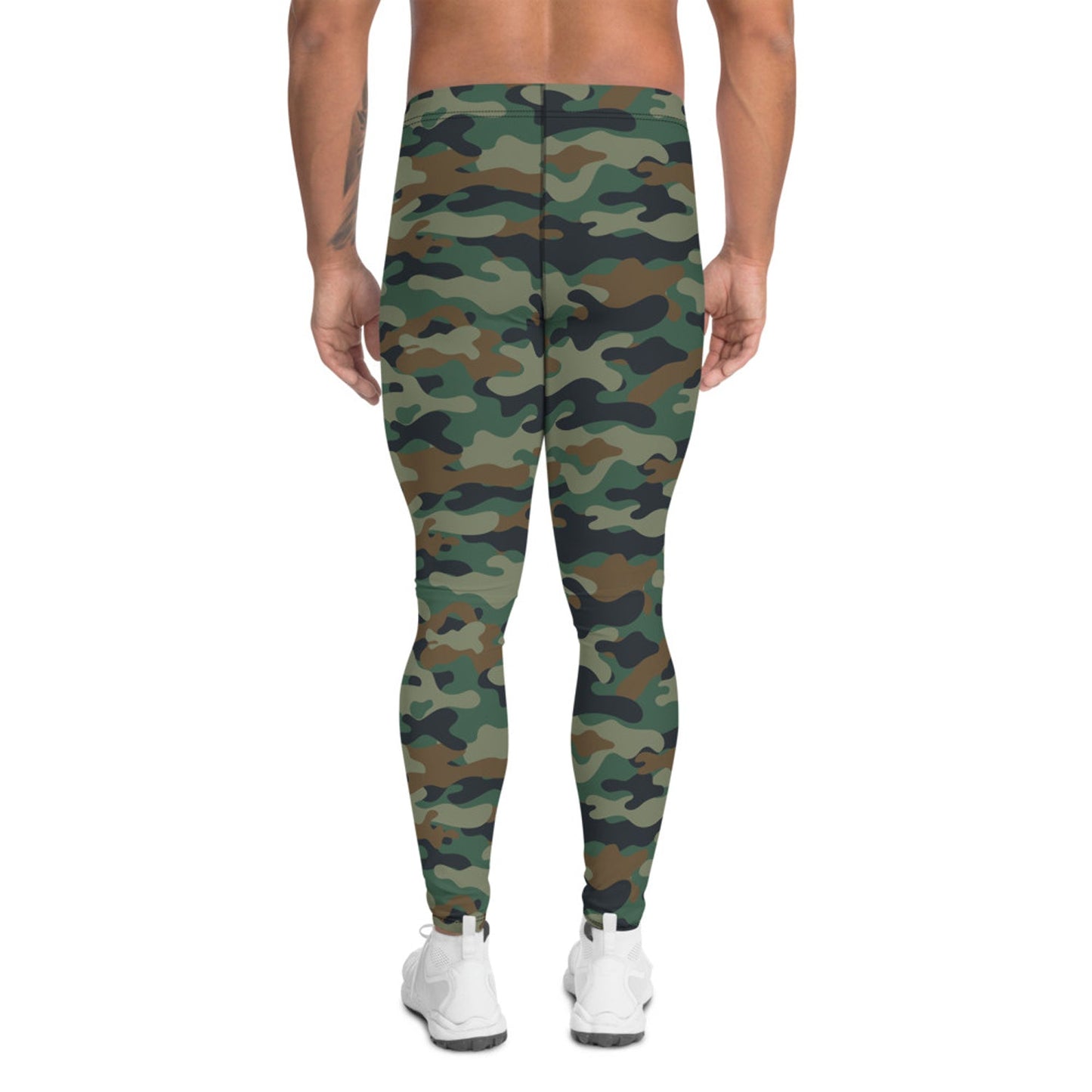 Green Camo Leggings for Men - Anna's Shop