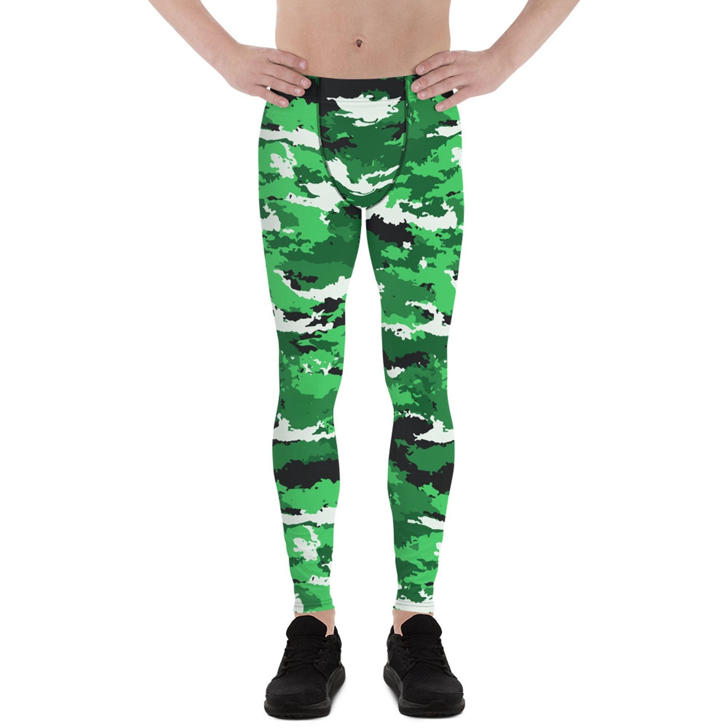 Green Camo Leggings for Men - Anna's Shop