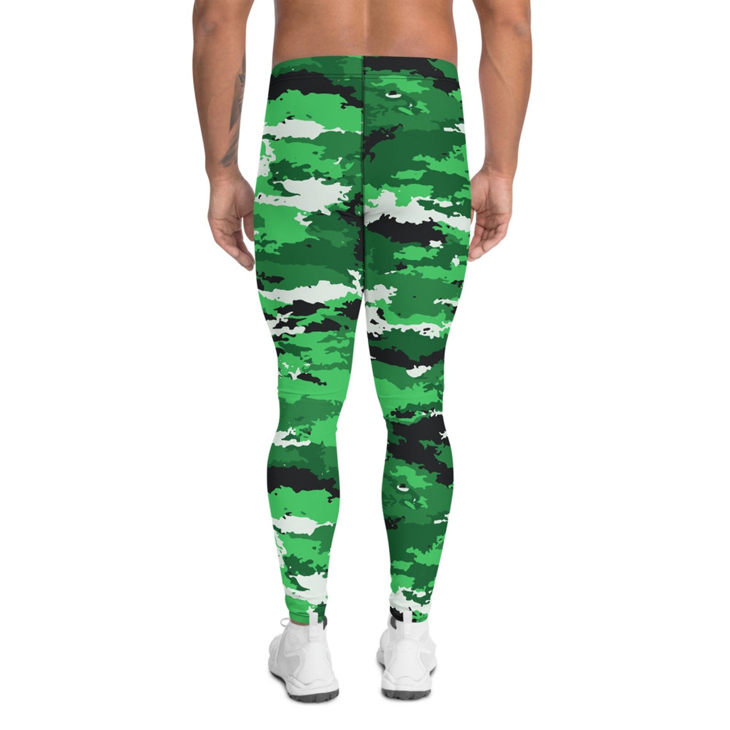 Green Camo Leggings for Men - Anna's Shop