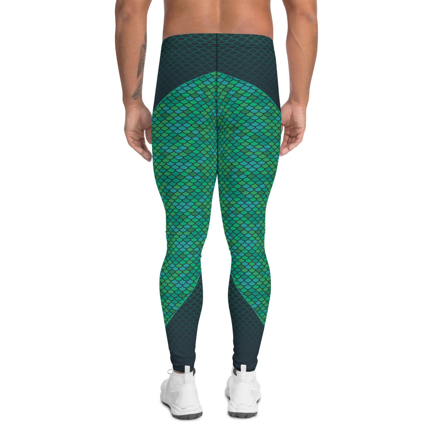 Green Mermaid Leggings for Men - Anna's Shop