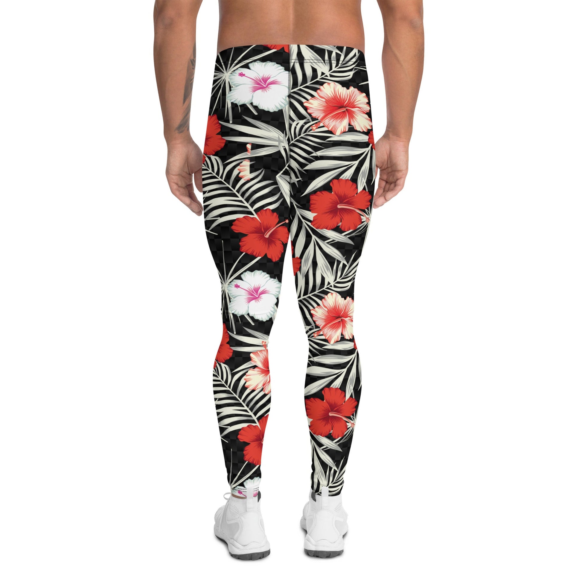 Hawaii Hibiscus Leggings for Men - Anna's Shop