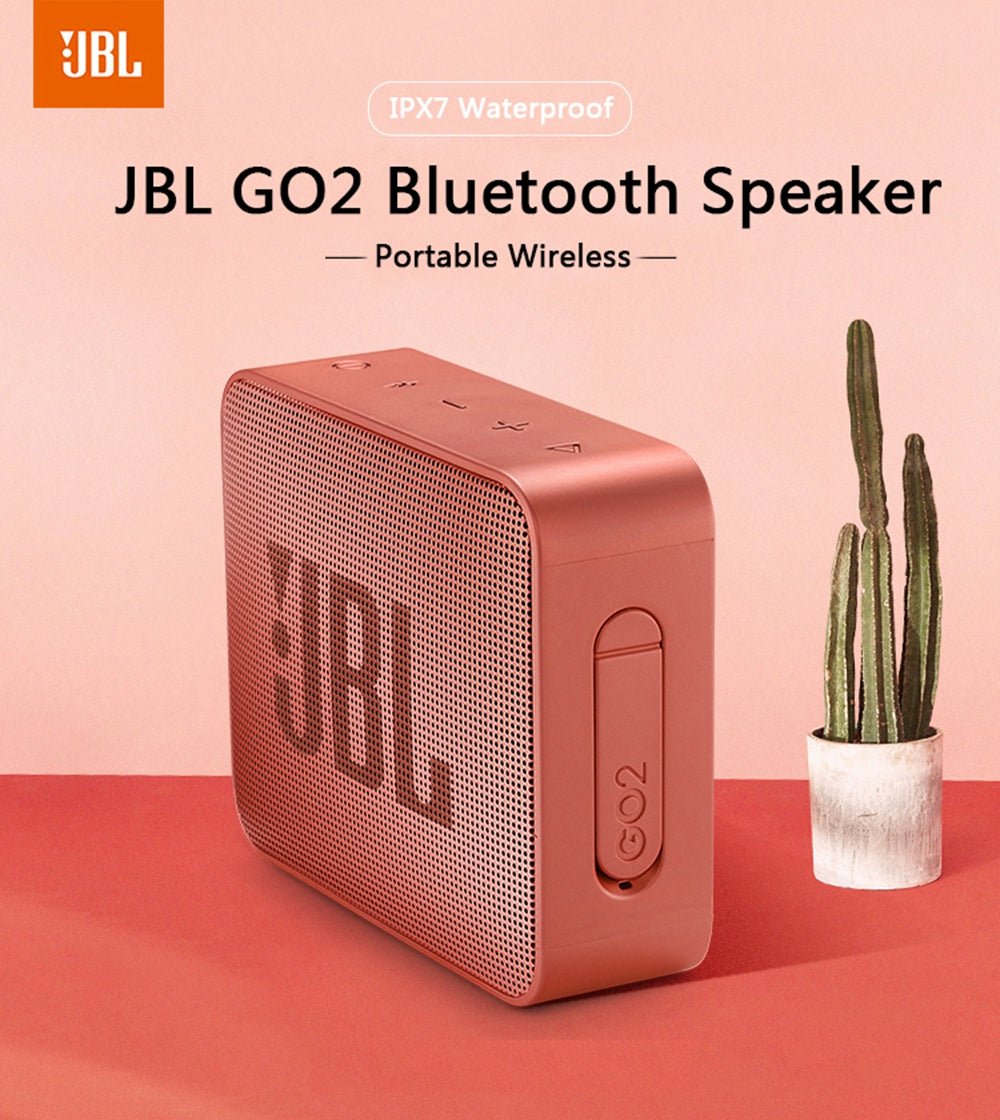 IPX7 Waterproof Wireless Portable JBL GO2 Bluetooth Speaker - Anna's Shop