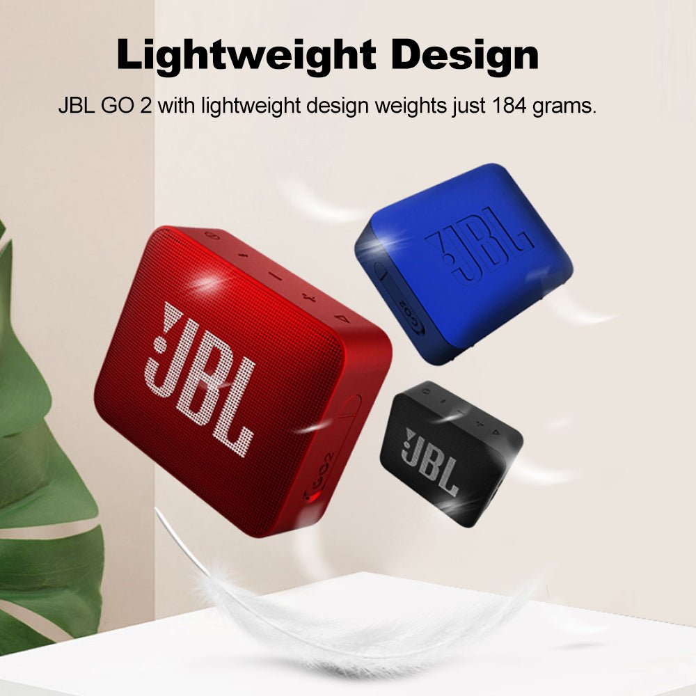 IPX7 Waterproof Wireless Portable JBL GO2 Bluetooth Speaker - Anna's Shop