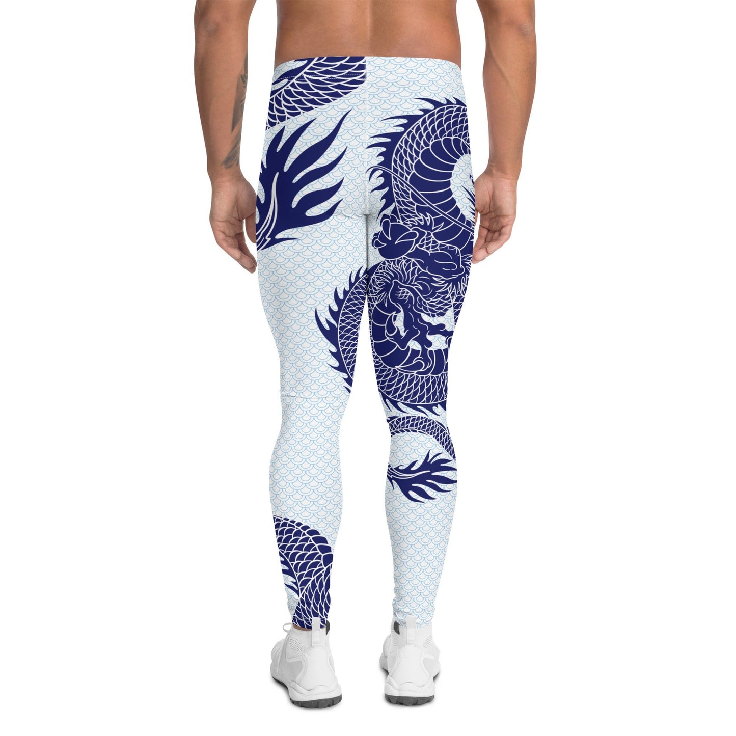 Japanese Dragon Leggings for Men - Anna's Shop