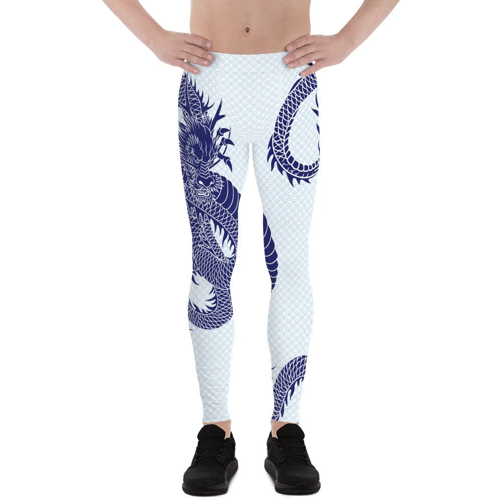 Japanese Dragon Leggings for Men - Anna's Shop