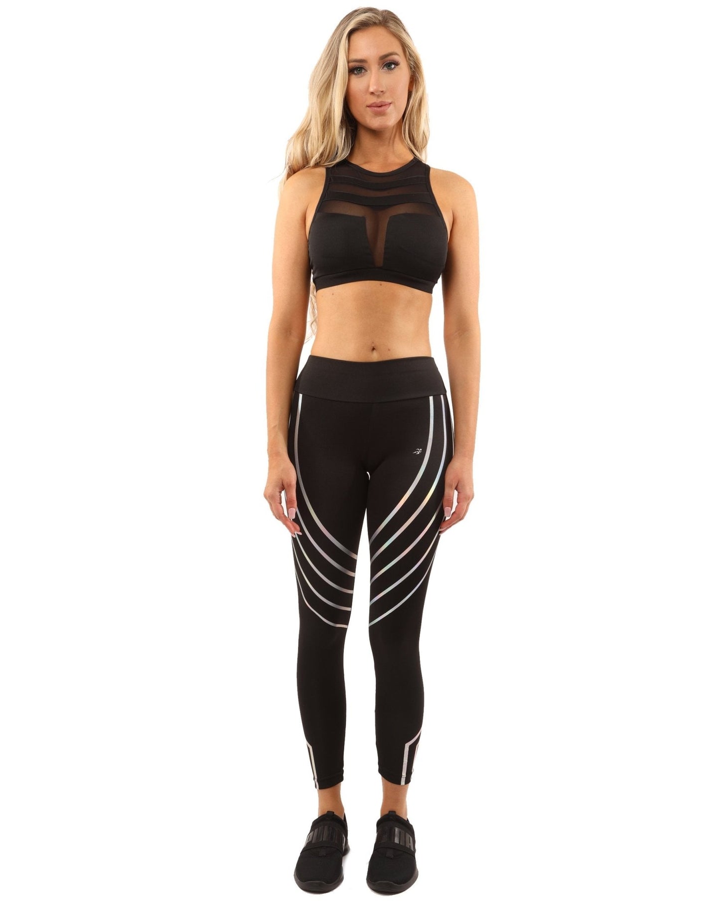 Laguna Set - Leggings & Sports Bra - Black - Anna's Shop