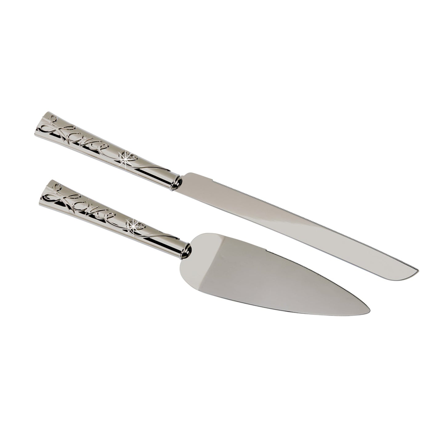 "Love" Cake Knife & Server Set - Anna's Shop