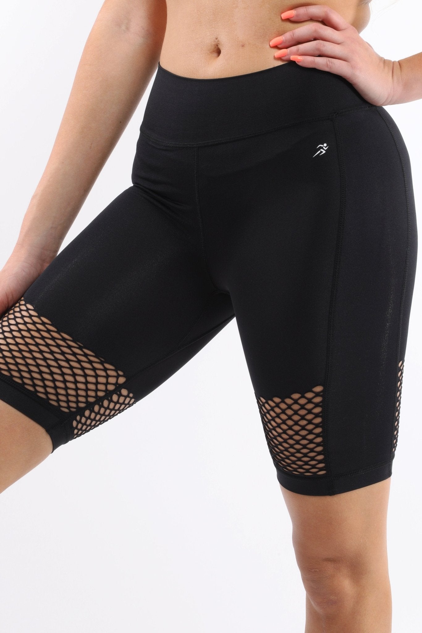 Malibu Seamless Activewear Shorts - Black - Anna's Shop