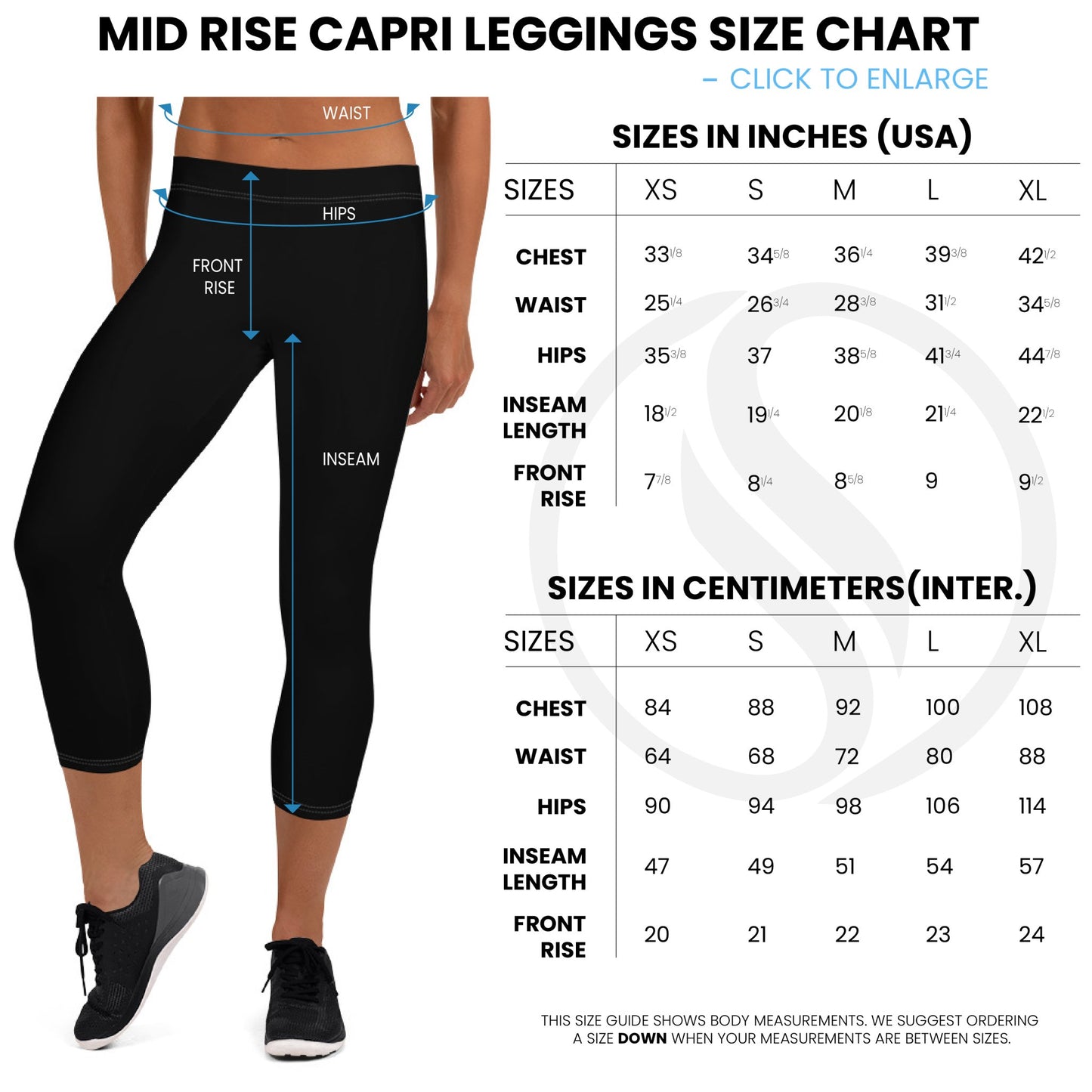 Marine Life Capri Leggings for Women - Anna's Shop