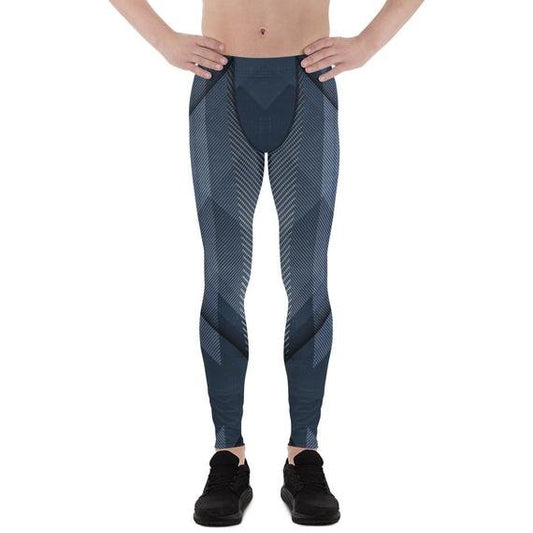 Mens Leggings - Cold Steel Sports Leggings - Anna's Shop