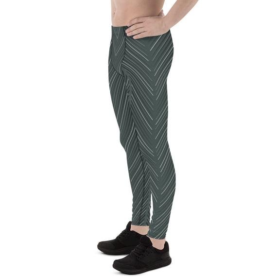 Mens Leggings - Sports Stripes Leggings - Anna's Shop