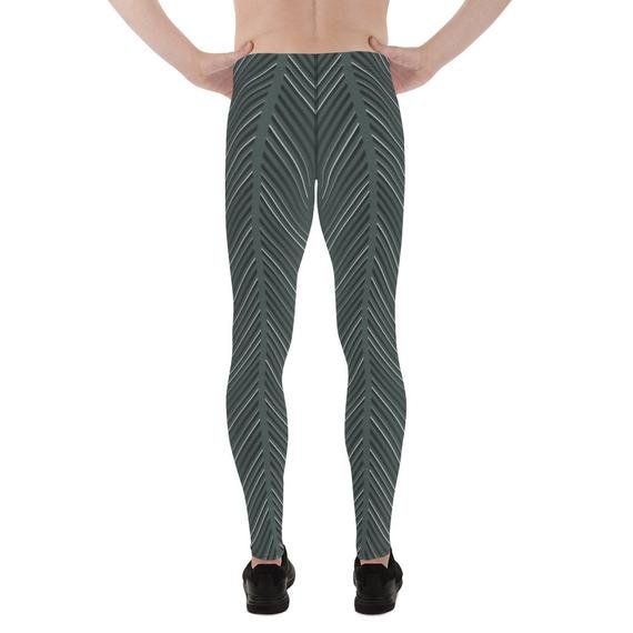 Mens Leggings - Sports Stripes Leggings - Anna's Shop