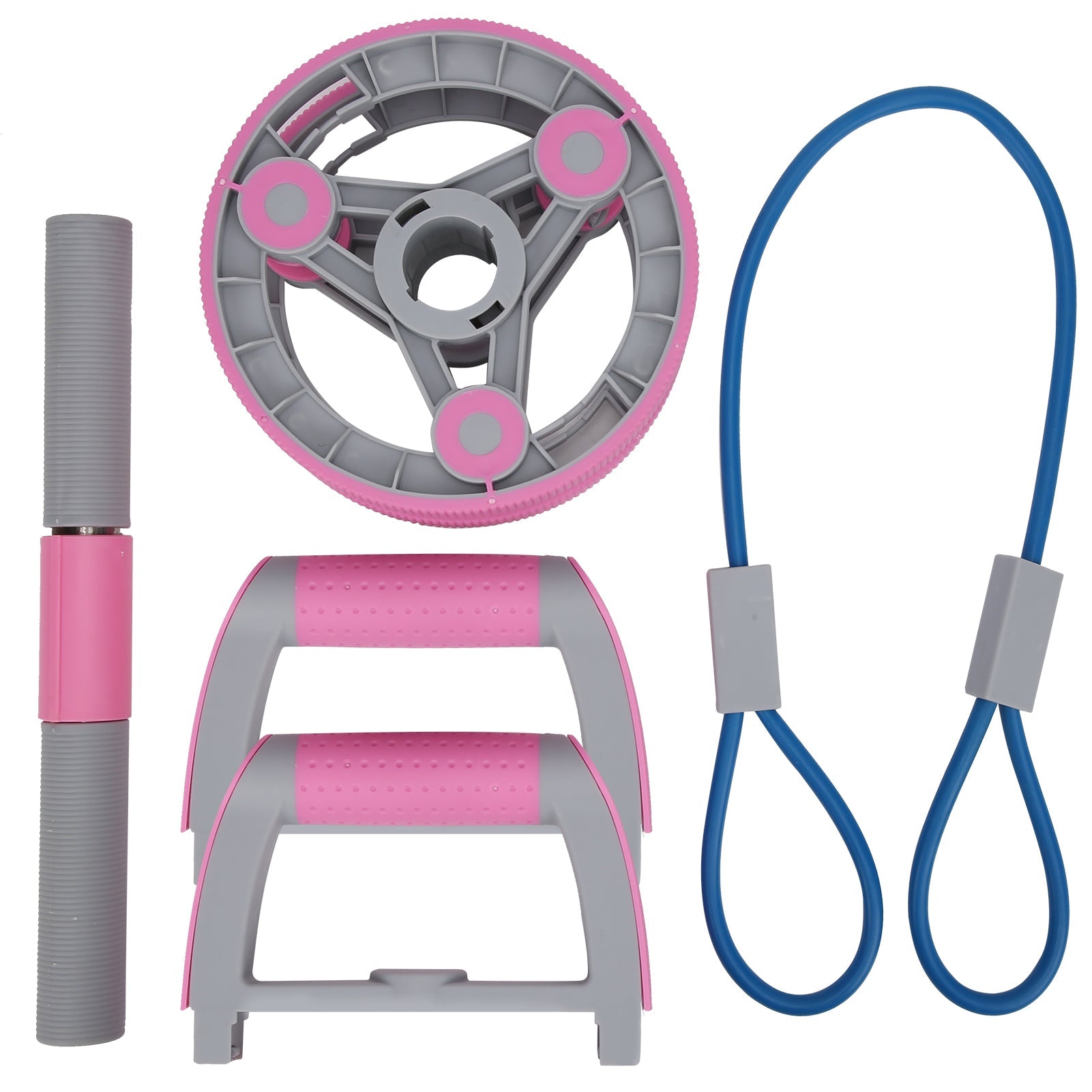 Multifunctional Abdominal Wheel Pull Strap Gym Fitness Training Set - Anna's Shop