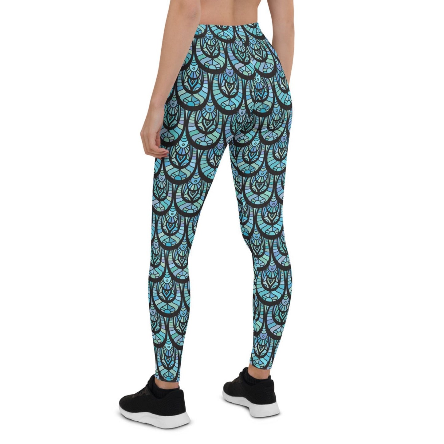 Ocean Mermaid Leggings for Women - Anna's Shop