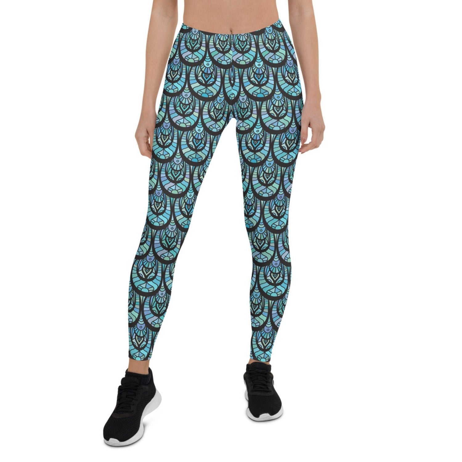 Ocean Mermaid Leggings for Women - Anna's Shop