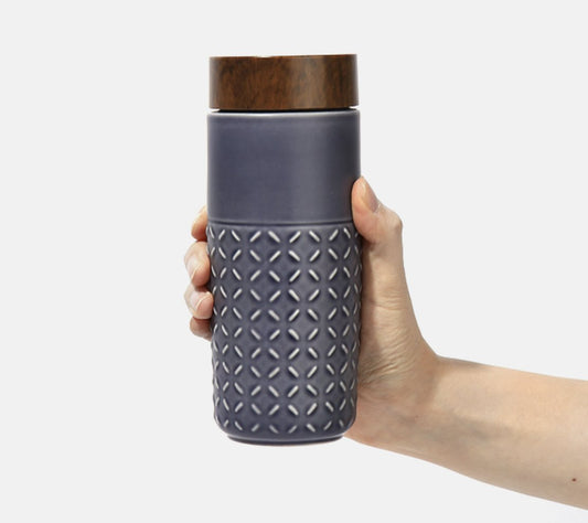 One - O - One / Dreamy Starry Sky Ceramic Tumbler - Anna's Shop