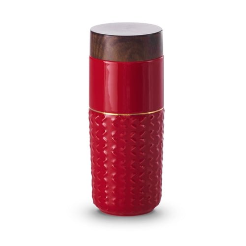 One - O - One / Free Soaring Gold Line Ceramic Tumbler - Anna's Shop